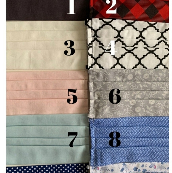 Resuable face mask with filter pocket - Picture 3 of 4